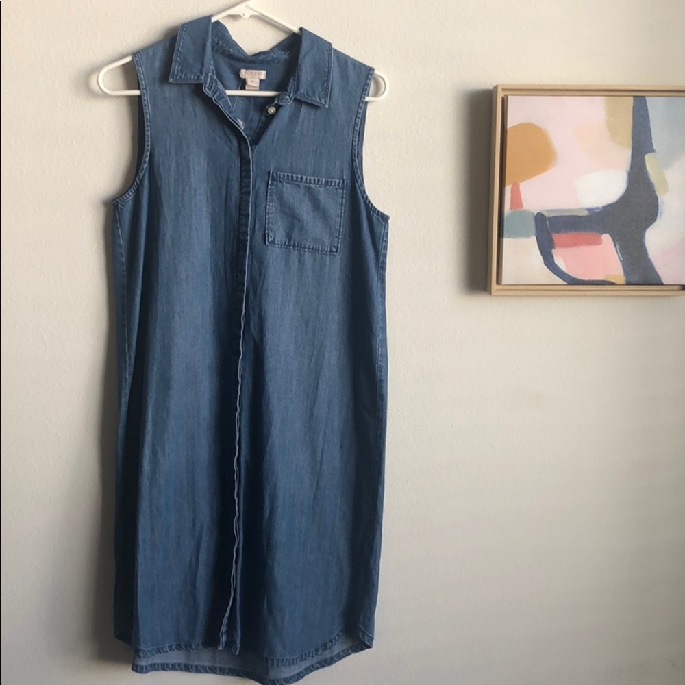 Denim dress